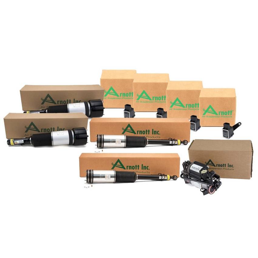 Mercedes Suspension Strut Assembly Kit - Front and Rear (with Airmatic) 220320501380 - Arnott 4003136KIT